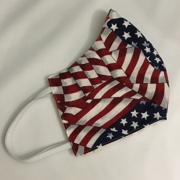 handmade Other - 4 for $20 Adult face mask handmade American flag